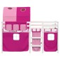 vidaXL Kinderhochbett mit Tunnel Rosa 90x190 cm Massivholz Kiefer vidaXL Kinderhochbett mit Tunnel Rosa 90x190 cm Massivholz Kiefer