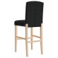 vidaXL Barstühle 2 Stk. Massivholz Gummibaum und Stoff vidaXL Barstühle 2 Stk. Massivholz Gummibaum und Stoff