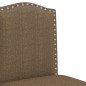 vidaXL Barstühle 2 Stk. Massivholz Gummibaum und Stoff vidaXL Barstühle 2 Stk. Massivholz Gummibaum und Stoff