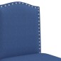 vidaXL Barstühle 2 Stk. Massivholz Gummibaum und Stoff vidaXL Barstühle 2 Stk. Massivholz Gummibaum und Stoff