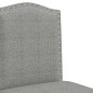 vidaXL Barstühle 2 Stk. Massivholz Gummibaum und Stoff vidaXL Barstühle 2 Stk. Massivholz Gummibaum und Stoff