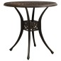 3-tlg. Bistro-Set Aluminiumguss Bronzen 3-tlg. Bistro-Set Aluminiumguss Bronzen
