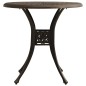 3-tlg. Bistro-Set Aluminiumguss Bronzen 3-tlg. Bistro-Set Aluminiumguss Bronzen
