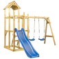 vidaXL Spielturm 285x120x226,5 cm Kiefernholz Imprägniert vidaXL Spielturm 285x120x226,5 cm Kiefernholz Imprägniert