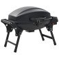 vidaXL Tragbarer Gasgrill mit Kochzone Schwarz vidaXL Tragbarer Gasgrill mit Kochzone Schwarz