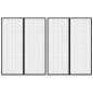 vidaXL Fliegengitter-Türvorhänge 2 Stk. Magnet Schwarz 230x160 cm vidaXL Fliegengitter-Türvorhänge 2 Stk. Magnet Schwarz 230x160 cm