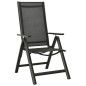 3-tlg. Bistro-Set Schwarz und Anthrazit 3-tlg. Bistro-Set Schwarz und Anthrazit