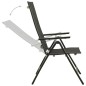 3-tlg. Bistro-Set Schwarz und Anthrazit 3-tlg. Bistro-Set Schwarz und Anthrazit