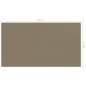 vidaXL Zeltteppich 250x450 cm Taupe vidaXL Zeltteppich 250x450 cm Taupe