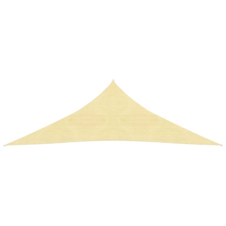 vidaXL Sonnensegel 160 g/m² Beige 5x5x6 m HDPE