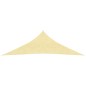 vidaXL Sonnensegel 160 g/m² Beige 5x5x6 m HDPE vidaXL Sonnensegel 160 g/m² Beige 5x5x6 m HDPE