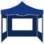 vidaXL Profi-Partyzelt Faltbar mit Wänden Aluminium 3x3 m Blau vidaXL Profi-Partyzelt Faltbar mit Wänden Aluminium 3x3 m Blau