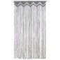 vidaXL Makramee Vorhang Anthrazit 140x240 cm Baumwolle vidaXL Makramee Vorhang Anthrazit 140x240 cm Baumwolle