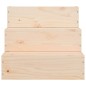 vidaXL Haustiertreppe 40x37,5x35 cm Massivholz Kiefer vidaXL Haustiertreppe 40x37,5x35 cm Massivholz Kiefer