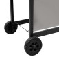 vidaXL Gasgrill mit 4 Flammen Schwarz und Silbern vidaXL Gasgrill mit 4 Flammen Schwarz und Silbern