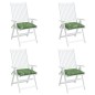 vidaXL Stuhlkissen 4 Stk. Blattmuster 40x40x7 cm Stoff vidaXL Stuhlkissen 4 Stk. Blattmuster 40x40x7 cm Stoff