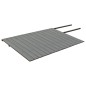 WPC Terrassendielen mit Zubehör Braun und Grau 35 m² 4 m WPC Terrassendielen mit Zubehör Braun und Grau 35 m² 4 m