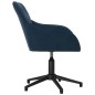 vidaXL Esszimmerstühle 2 Stk. Drehbar Blau Samt vidaXL Esszimmerstühle 2 Stk. Drehbar Blau Samt