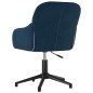 vidaXL Esszimmerstühle 2 Stk. Drehbar Blau Samt vidaXL Esszimmerstühle 2 Stk. Drehbar Blau Samt