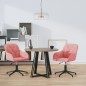 vidaXL Esszimmerstühle 2 Stk. Drehbar Rosa Samt vidaXL Esszimmerstühle 2 Stk. Drehbar Rosa Samt