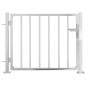 vidaXL Gartentor 100x75 cm Edelstahl vidaXL Gartentor 100x75 cm Edelstahl