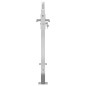 vidaXL Gartentor 100x75 cm Edelstahl vidaXL Gartentor 100x75 cm Edelstahl