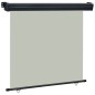 vidaXL Balkon-Seitenmarkise 160 × 250 cm Grau vidaXL Balkon-Seitenmarkise 160 × 250 cm Grau