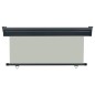 vidaXL Balkon-Seitenmarkise 160 × 250 cm Grau vidaXL Balkon-Seitenmarkise 160 × 250 cm Grau