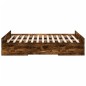 vidaXL Bettgestell mit Schubladen Räuchereiche 140x190cm Holzwerkstoff vidaXL Bettgestell mit Schubladen Räuchereiche 140x190cm Holzwerkstoff