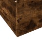 vidaXL Bettgestell mit Schubladen Räuchereiche 140x190cm Holzwerkstoff vidaXL Bettgestell mit Schubladen Räuchereiche 140x190cm Holzwerkstoff