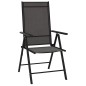 9-tlg. Garten-Lounge-Set Schwarz und Anthrazit 9-tlg. Garten-Lounge-Set Schwarz und Anthrazit