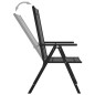 9-tlg. Garten-Lounge-Set Schwarz und Anthrazit 9-tlg. Garten-Lounge-Set Schwarz und Anthrazit