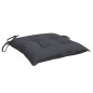vidaXL Stuhlkissen 4 Stk. Anthrazit 50x50x7 cm Oxford-Gewebe vidaXL Stuhlkissen 4 Stk. Anthrazit 50x50x7 cm Oxford-Gewebe