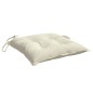 vidaXL Stuhlkissen 6 Stk. Cremeweiß 50x50x7 cm Oxford-Gewebe vidaXL Stuhlkissen 6 Stk. Cremeweiß 50x50x7 cm Oxford-Gewebe