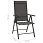 9-tlg. Garten-Lounge-Set Schwarz und Anthrazit 9-tlg. Garten-Lounge-Set Schwarz und Anthrazit