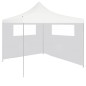 Pavillon-Seitenwände mit Fenstern 2 Stk. Weiß Pavillon-Seitenwände mit Fenstern 2 Stk. Weiß