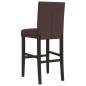 vidaXL Barstühle 2 Stk. Massivholz Gummibaum und Kunstleder vidaXL Barstühle 2 Stk. Massivholz Gummibaum und Kunstleder