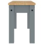 vidaXL Essbank Panama Grau 105x30x45 cm Massivholz Kiefer vidaXL Essbank Panama Grau 105x30x45 cm Massivholz Kiefer