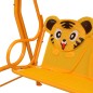 vidaXL Kinder-Hollywoodschaukel Gelb 115 x 75 x 110 cm Stoff vidaXL Kinder-Hollywoodschaukel Gelb 115 x 75 x 110 cm Stoff