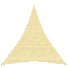 vidaXL Sonnensegel 160 g/m² Beige 4x5x5 m HDPE