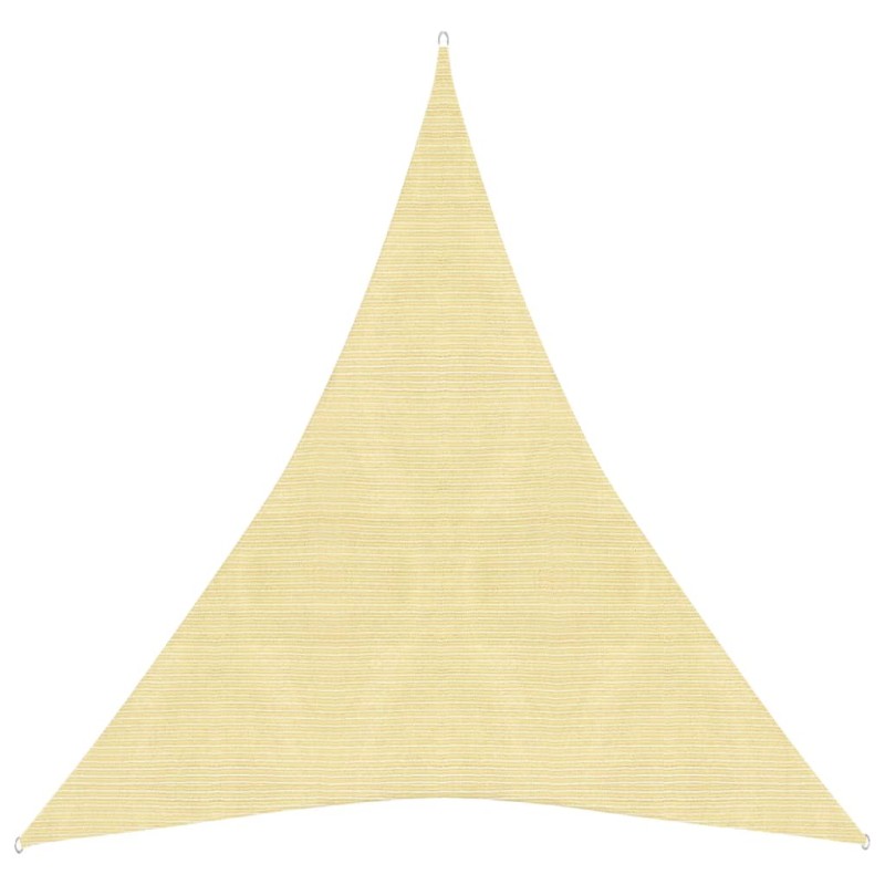 vidaXL Sonnensegel 160 g/m² Beige 4x5x5 m HDPE vidaXL Sonnensegel 160 g/m² Beige 4x5x5 m HDPE