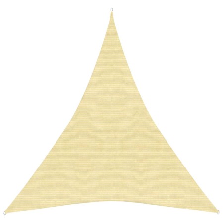 vidaXL Sonnensegel 160 g/m² Beige 4x5x5 m HDPE