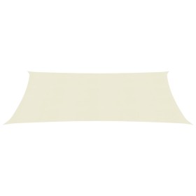 vidaXL Sonnensegel 160 g/m² Creme 3,5x5 m HDPE   