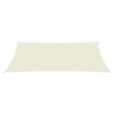 vidaXL Sonnensegel 160 g/m² Creme 3,5x5 m HDPE   