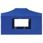 vidaXL Profi-Partyzelt Faltbar mit Wänden Aluminium 4,5x3 m Blau vidaXL Profi-Partyzelt Faltbar mit Wänden Aluminium 4,5x3 m Blau
