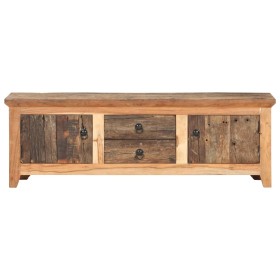 vidaXL TV-Schrank 120x30x40 cm Akazie und Recyceltes Massivholz