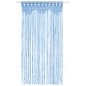 vidaXL Makramee Vorhang Blau 140x240 cm Baumwolle vidaXL Makramee Vorhang Blau 140x240 cm Baumwolle