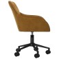 vidaXL Esszimmerstühle 2 Stk. Drehbar Braun Samt vidaXL Esszimmerstühle 2 Stk. Drehbar Braun Samt
