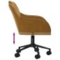 vidaXL Esszimmerstühle 2 Stk. Drehbar Braun Samt vidaXL Esszimmerstühle 2 Stk. Drehbar Braun Samt