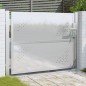vidaXL Gartentor 100x75 cm Edelstahl vidaXL Gartentor 100x75 cm Edelstahl